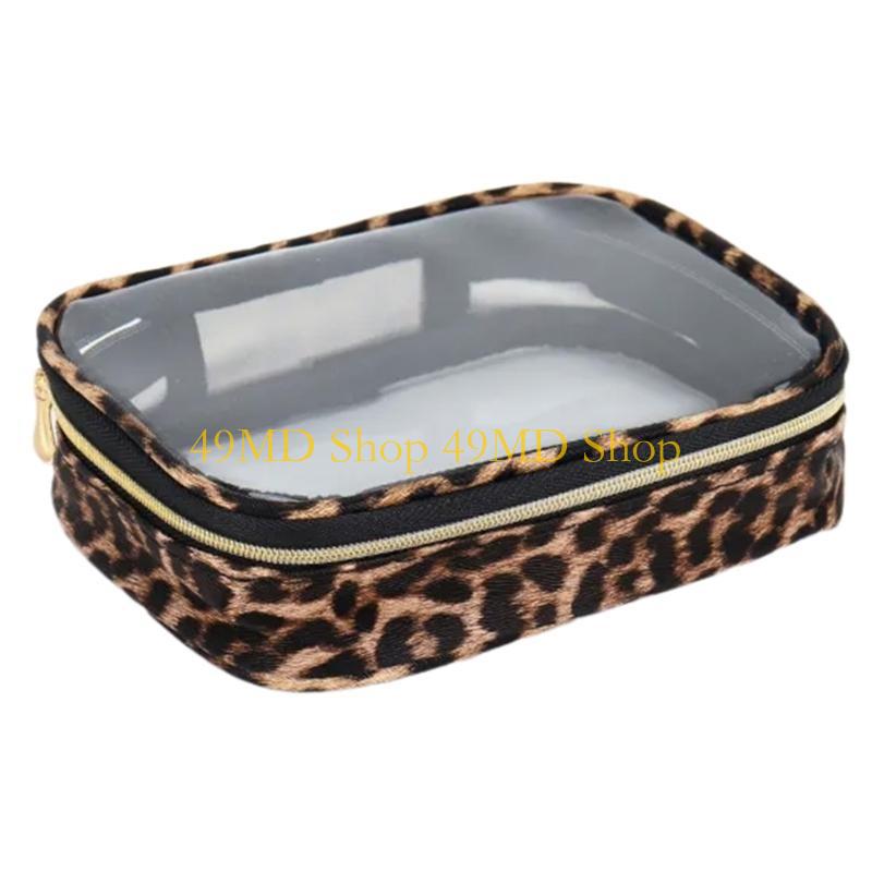 

49MD Essential Travel Makeup Bag Offering Spacious Space for Brushes and Cosmetics Cosmetic Bags Storage Organization