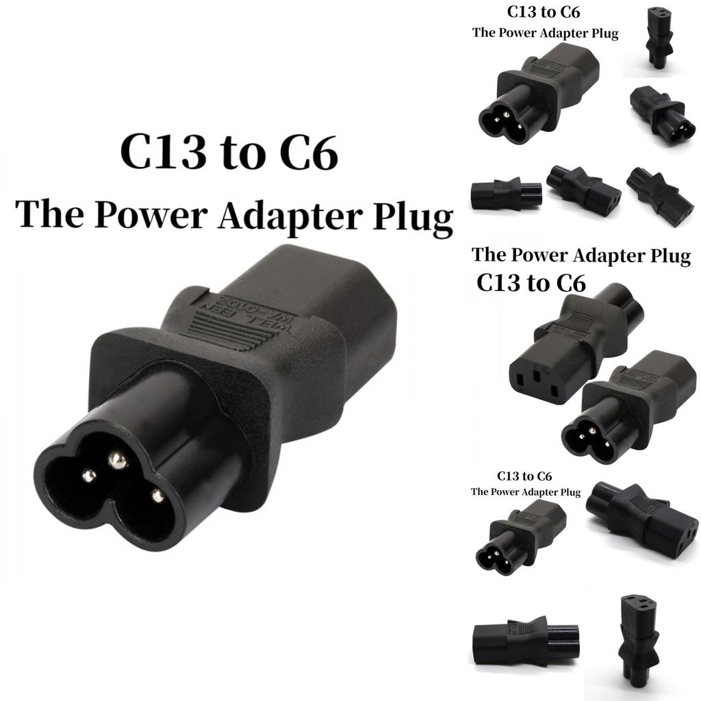 Wa-0102 Meihua Rotary Brand C13 To C6 Power Plug For Internet Cafe Computer Case Pdu Lcd Monitor Modification 250v 10a