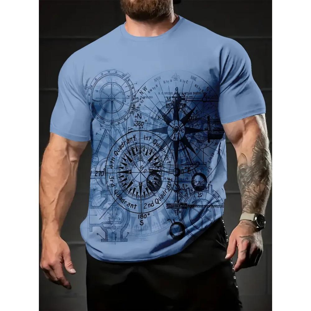 Funny Animal Cat 3D Print Men's T-Shirt Summer Harajuku Animal Graphic T Shirts Outdoor Casual Plus Size Tees Top Women Clothing