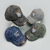 Ny Label Embroidery Retro Baseball Cap Men And Women Sunshade American Couple Retro Fashion Cap