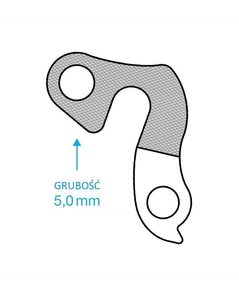 Derailleur Hanger For Aluminum Frame Gh81 Kellys Merida Other