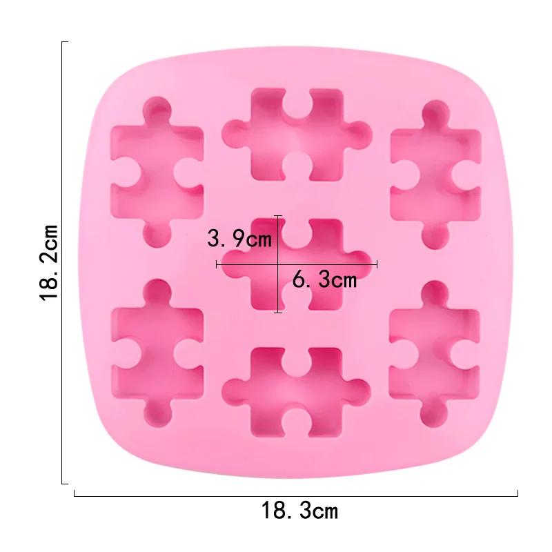Блок силиконовая форма строительный кирпич робот шоколад желе кубик льда форма для украшения торта кекс топпер детский день рождения автомобиль