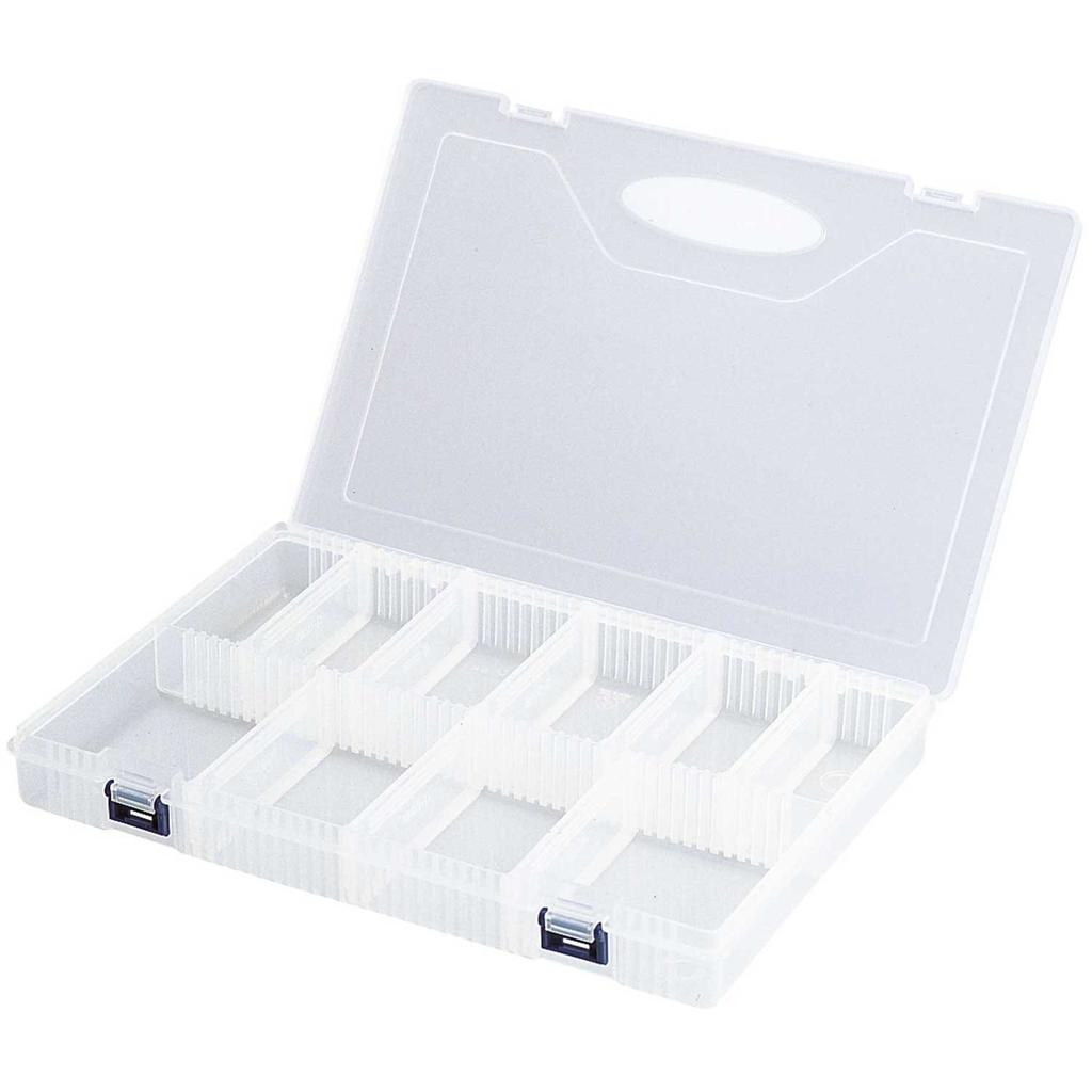 Ring Star Super Pitch Clear L300 X W206 X H39mm with 8 Set of 5 Dividers, SP-3200D-5S
