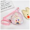 Baby Three Printed Children Shoulder Crossbody Chest Bag Outdoor Cartoon Wallet