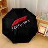 F1 Print Auto 8?Opvouwbare paraplu met baleinen, windbestendig, lichtgewicht, automatische paraplu voor dagelijks gebruik.