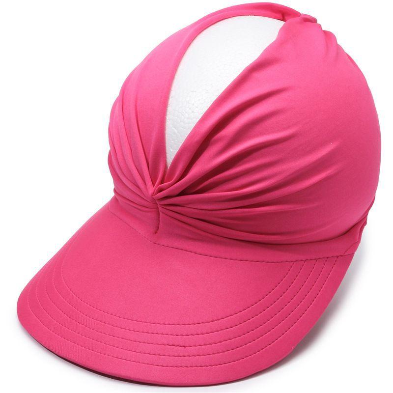 Spring sun hat summer new hat beach visor hat women, women's outdoor sports empty top hat