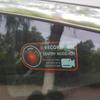 Naklejka samochodowa Naklejki na szybę do Tesla Model 3 2022 Model Y S X Akcesoria samochodowe tryb wartowniczy rejestrator elektrostatyczna