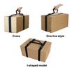 Heavy Object Lifting Belt - Furniture Moving Carry Rope & Luggage Packing Straps | Easier Conveying for Boxes, Luggage