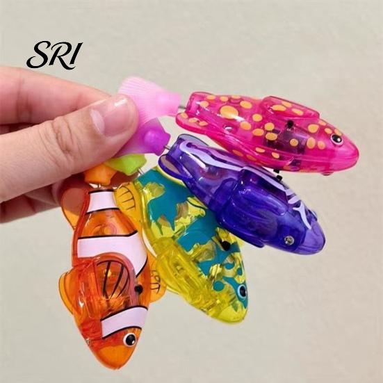 Glowing Bath Toy Water-Activated Electric Fish for Kids Interactive Robotic Swimming Magical Pool Tub Flashing Waterproof Fun Summer Gift Toddlers