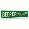 Vintage Metal Beer Wall Sign Retro Bar Decor