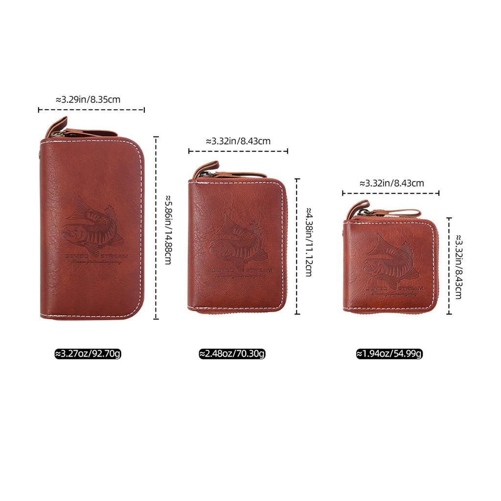 Fly Fishing Sequin Baits Lures Storage Bag Portable Fly Spinner Spoon Baits Case Artificial Crank Baits Spoon Lure Bag