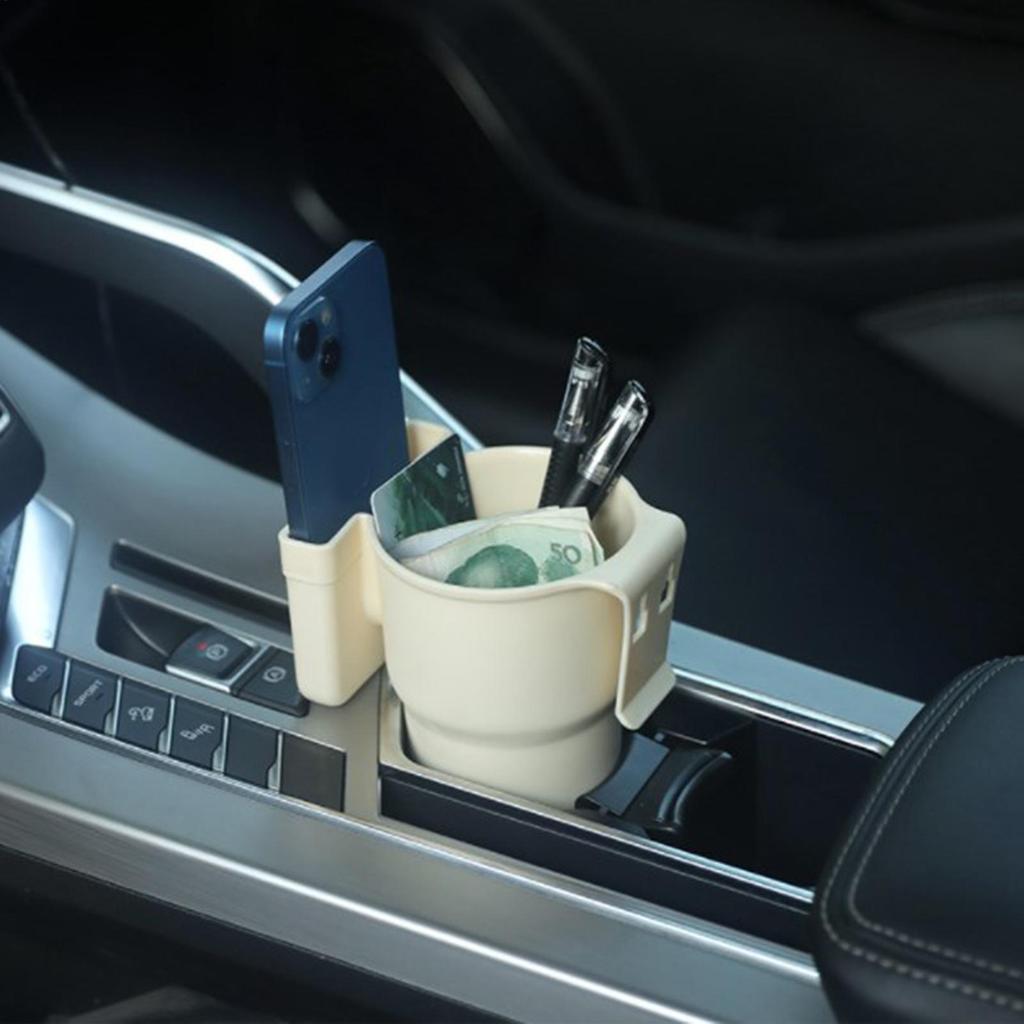 Car Cup Holder Air Vent Beverage Storage Stand Auto Interior Expandable Organizer Armrest Door Side Seat Rack Phone Storage Box