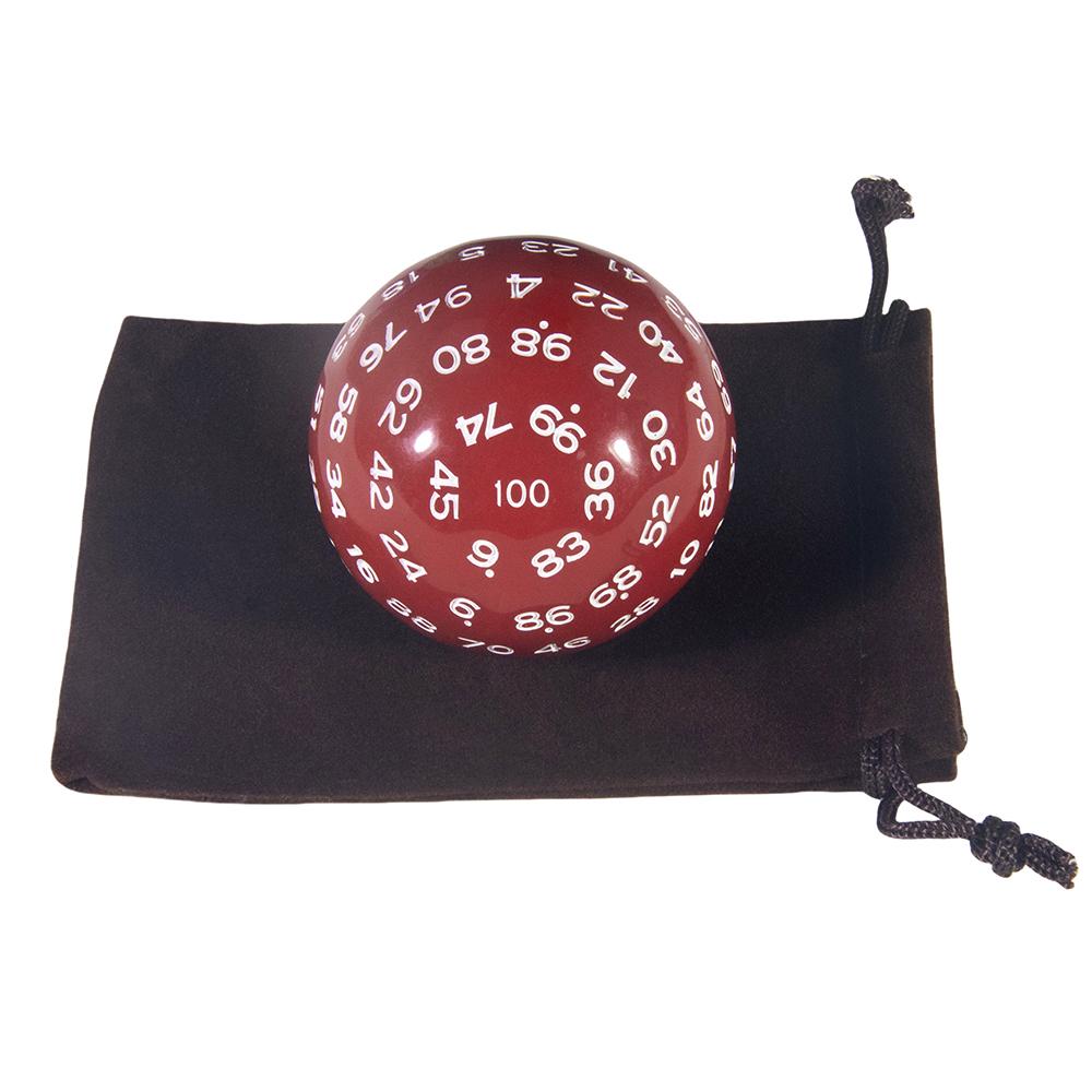 D100 Dice DND Polyhedral Dice with Bag Game for DND Role Playing Game