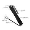 SANLIKE Landing Grip, Landing Shaft, Landing Net, Wading Grip, Landing Net Grip, Aluminum, EVA Grip with Hook, Ball Handle, Landing Pole, Gray