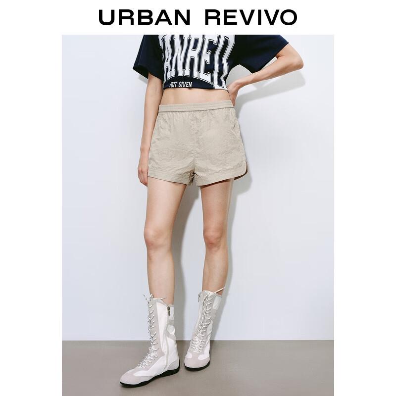UR 2025 Women s Casual Elastic Waist Loose Shorts XS