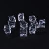 10Pcs/Pack Fake Artificial Acrylic Ice Cubes  Clear 2/2.5/3Cm Square,