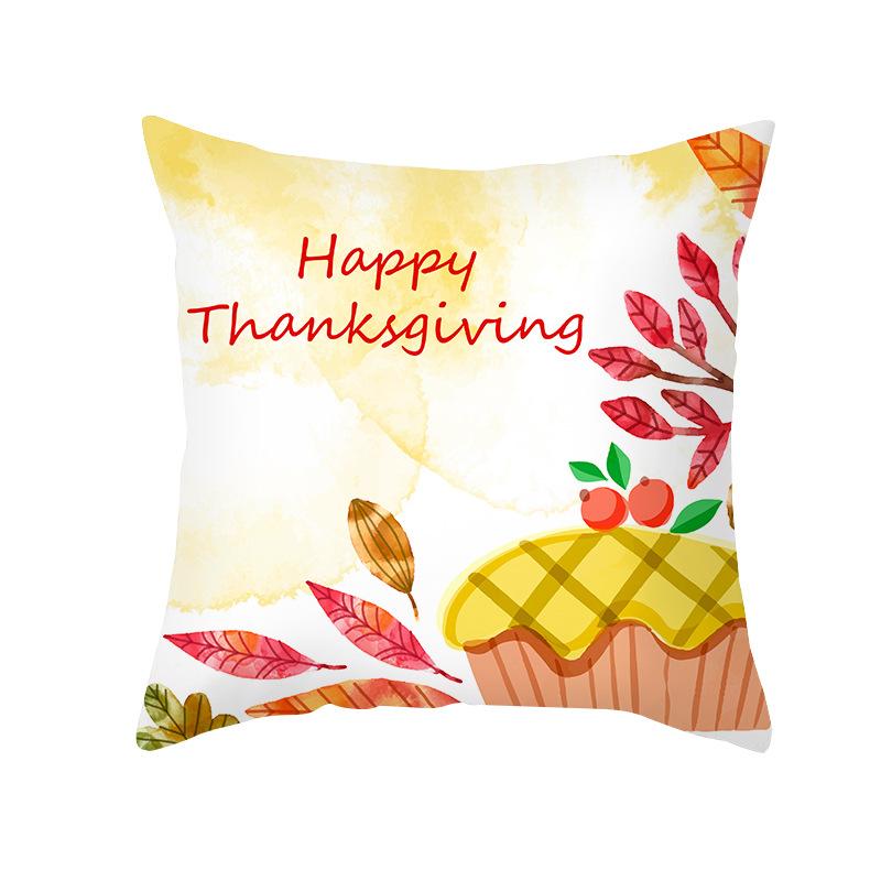 Autumn Harvest Pumpkin Pillow Cover Shopee Home Furnishings Nordic Peach Skin Pillow Cover Sofa Cushion