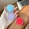 Simple Solid Color Magnetic Suction Round Candy Mobile Phone Airbag Bracket Is Suitable For Magsafe Desktop Support Ring Creativity