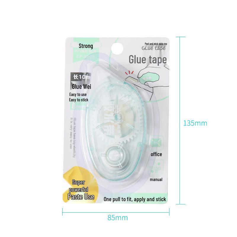 Double-Sided Transparent Dot Tape: High Viscosity Correction Tape, Cute Student Stationery