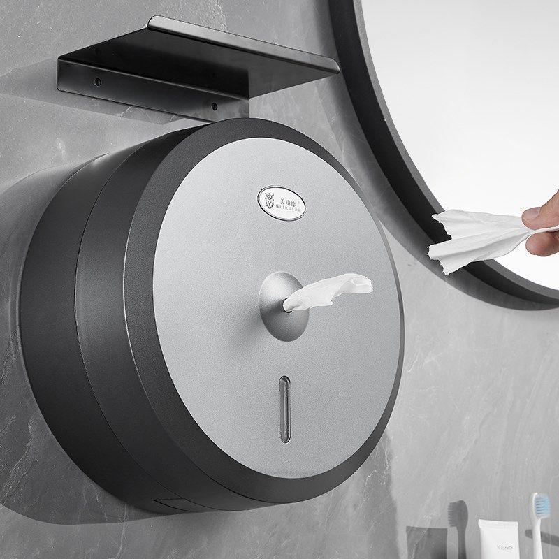 Large Waterproof Wall-Mounted Paper-Saving Tissue Box for Hotels