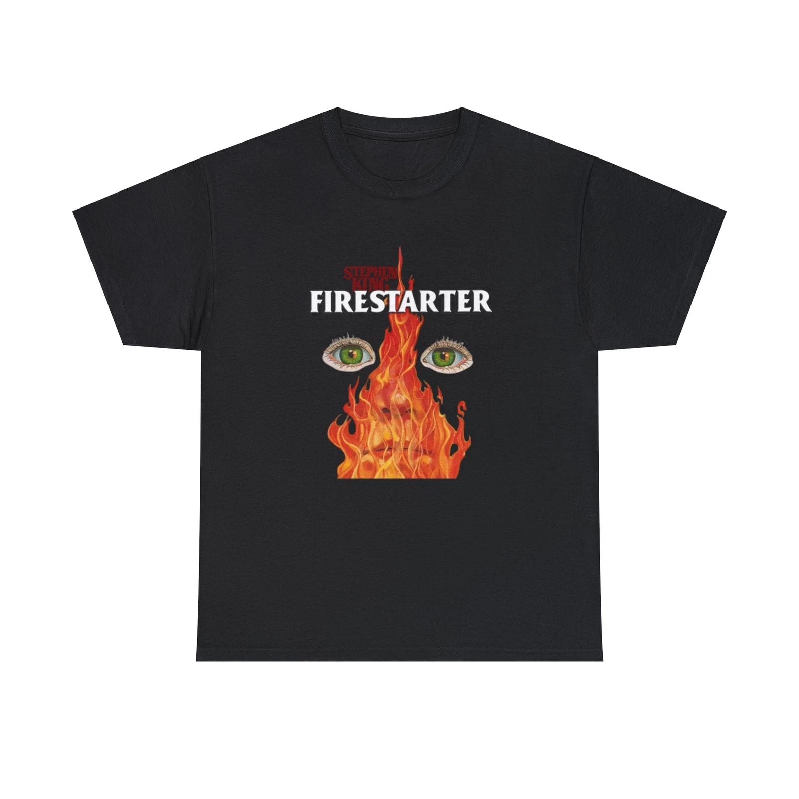 

Firestarter Heavy Cotton Tee, Stephen King, Movie, Book, Novel 4XL