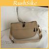 Street Style Canvas Shoulder Bag For Teen Girls With Internal Pocket And Soft Structure