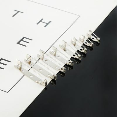 Popular High Quality 15/20/25/30/35 Mm 10Pcs/Lot For Jewelry Making DIY Blank Base Clip Settings Safety Pins Base Pins Brooch Jewelry Accessories