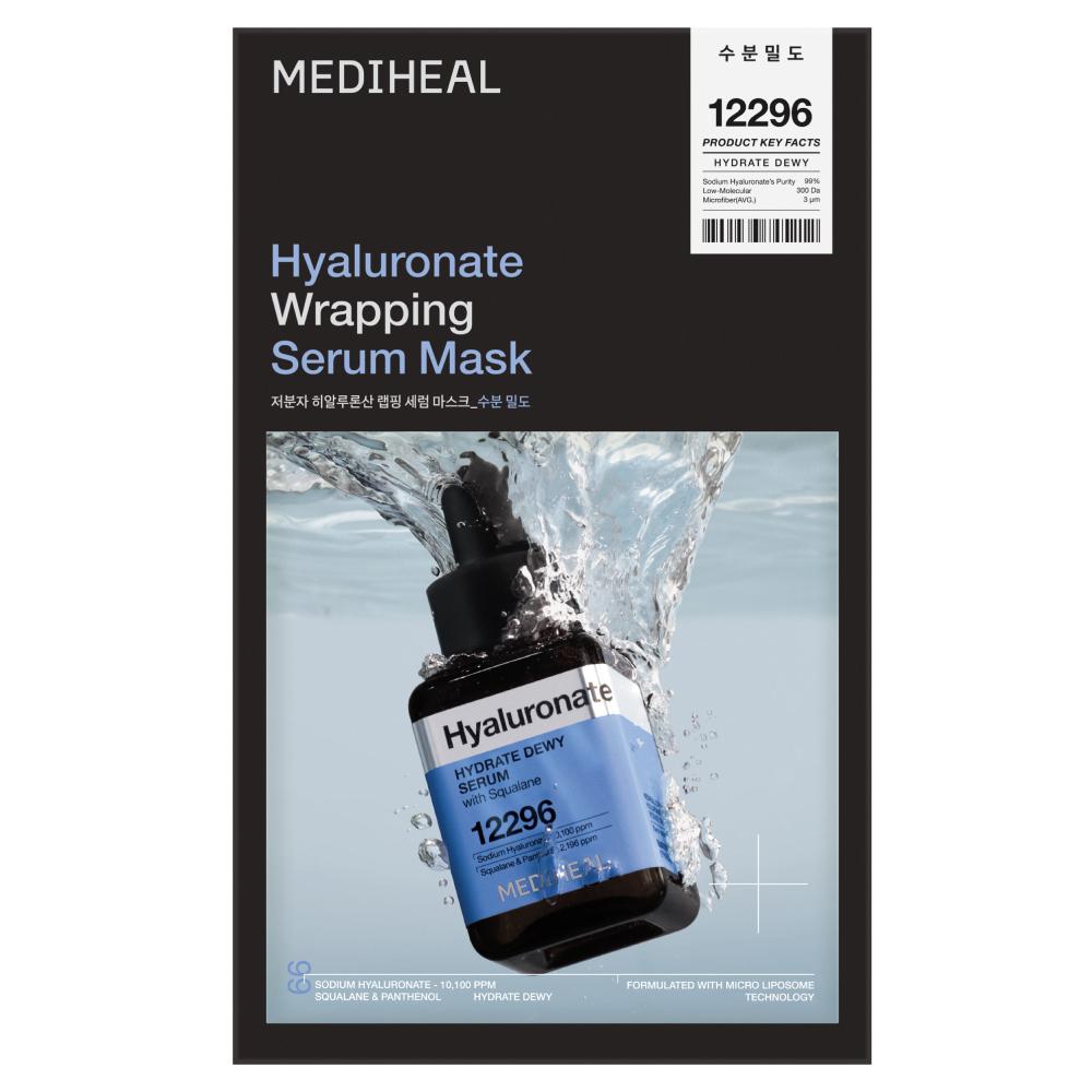 10 Sheets of Mediheal Wrapping Serum Mask (choose One of Five Types: Madecassoside, Collagen, Vitamin C, Hyaluronic Acid, Tea Tree)