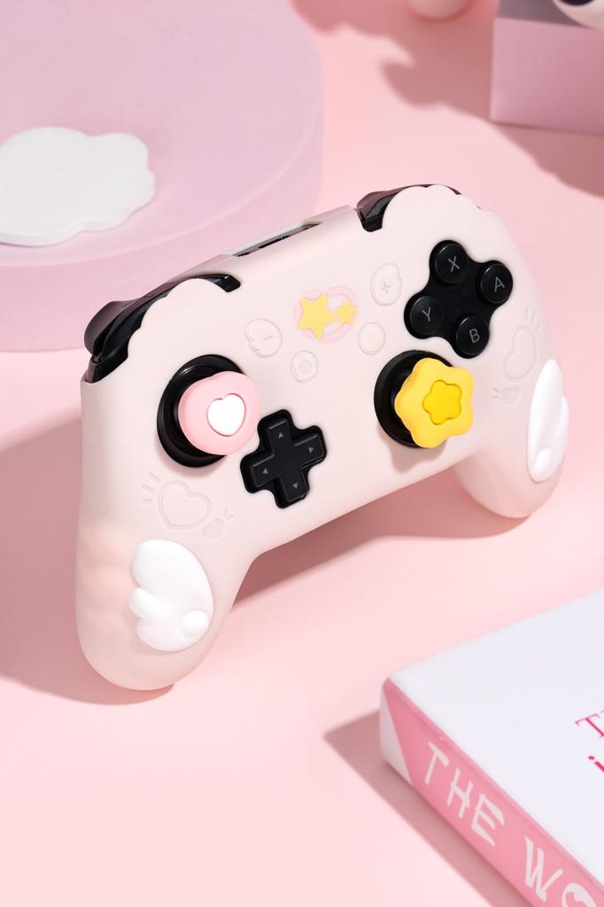 GeekShare NS Pro Controller Silicone Soft Skin Compatible with Switch Pro NS Pro Controller Cover and Protective Protective Easy to NS Pro Protective