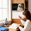 2026 Hen Theme Wall Calendar 12 Months of Charming Natural Illustrations Funny & Functional Decor for Home Office Classroom