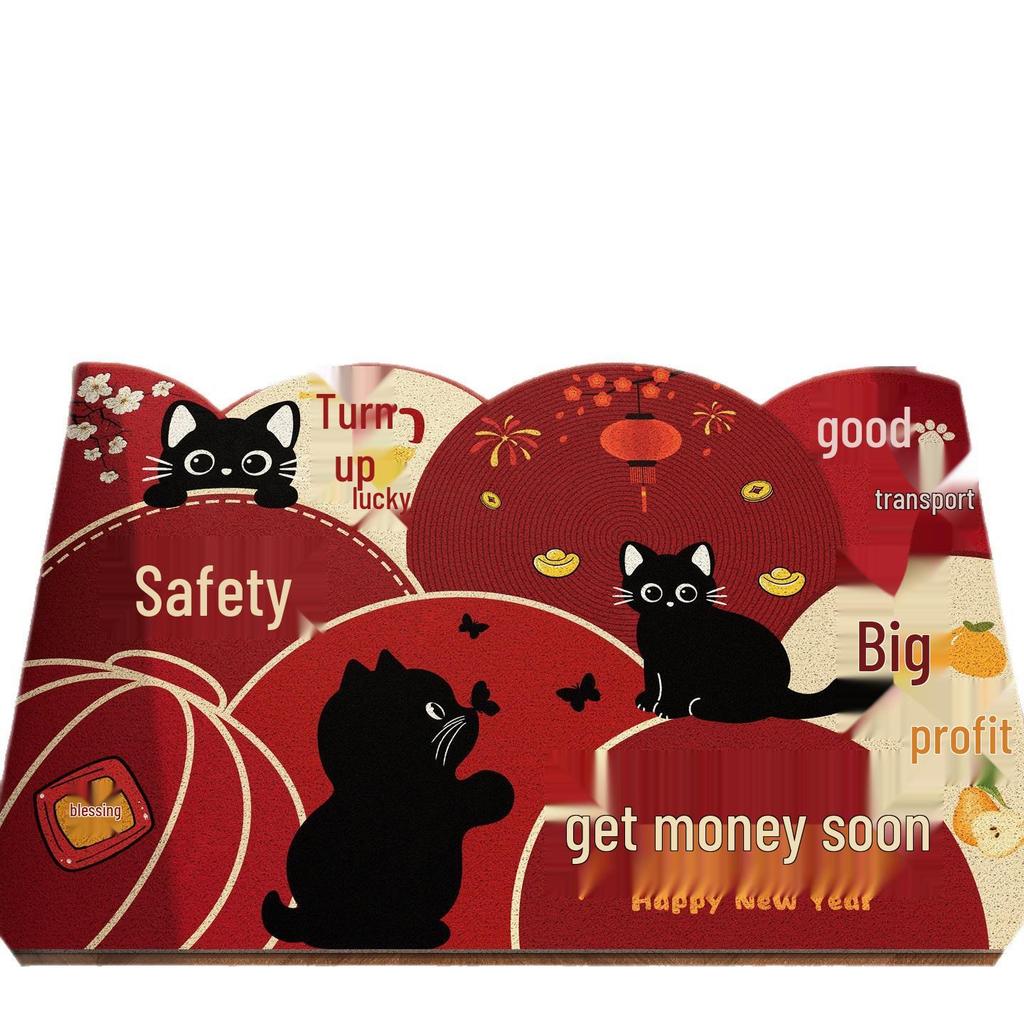 Cartoon Door Mat: Sand Scraper, Wear-Resistant, Anti-Slip, Easy-to-Clean