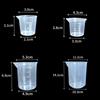 Graduated Scale Plastic Measuring Cups Transparent Measuring Cup  for Cooking Measurement