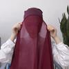 One Piece Hijab Ready To Wear Instant Bawal Instant Headscarf Instant for Muslim Women