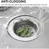 Kitchen Sink Strainer Stainless Steel, LASSHSWA Kitchen Sink Drain Strainer, Sink Strainers for Kitchen Sinks with Large Wide Rim 4.5" Diameter (2