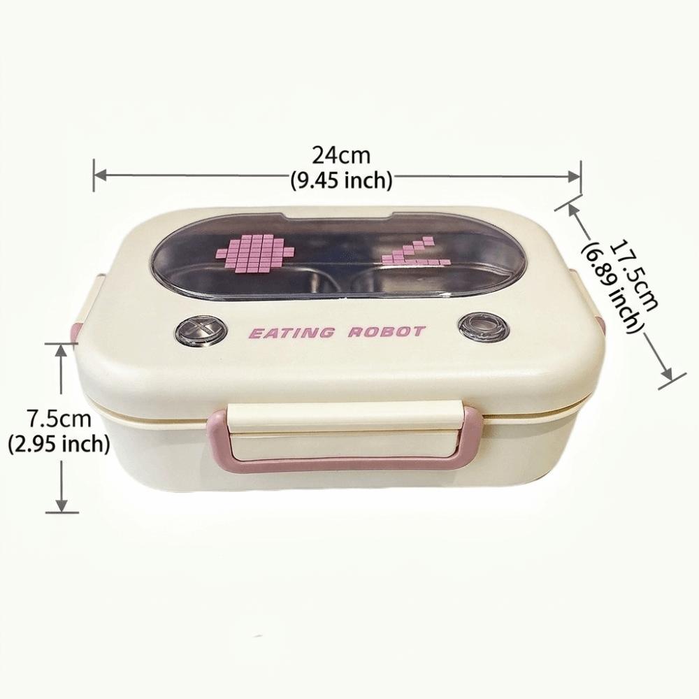 Leakproof Food Container Stainless Steel Thermal Lunch Box Food Storage Case  Travel