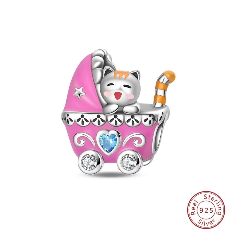 Süßer Kupfer Schildkröte Bogen Muschel Parfüm Kopfhörer Ballett Anhänger Perlen Passend für 3mm Armbänder DIY Feiner Schmuckherstellung