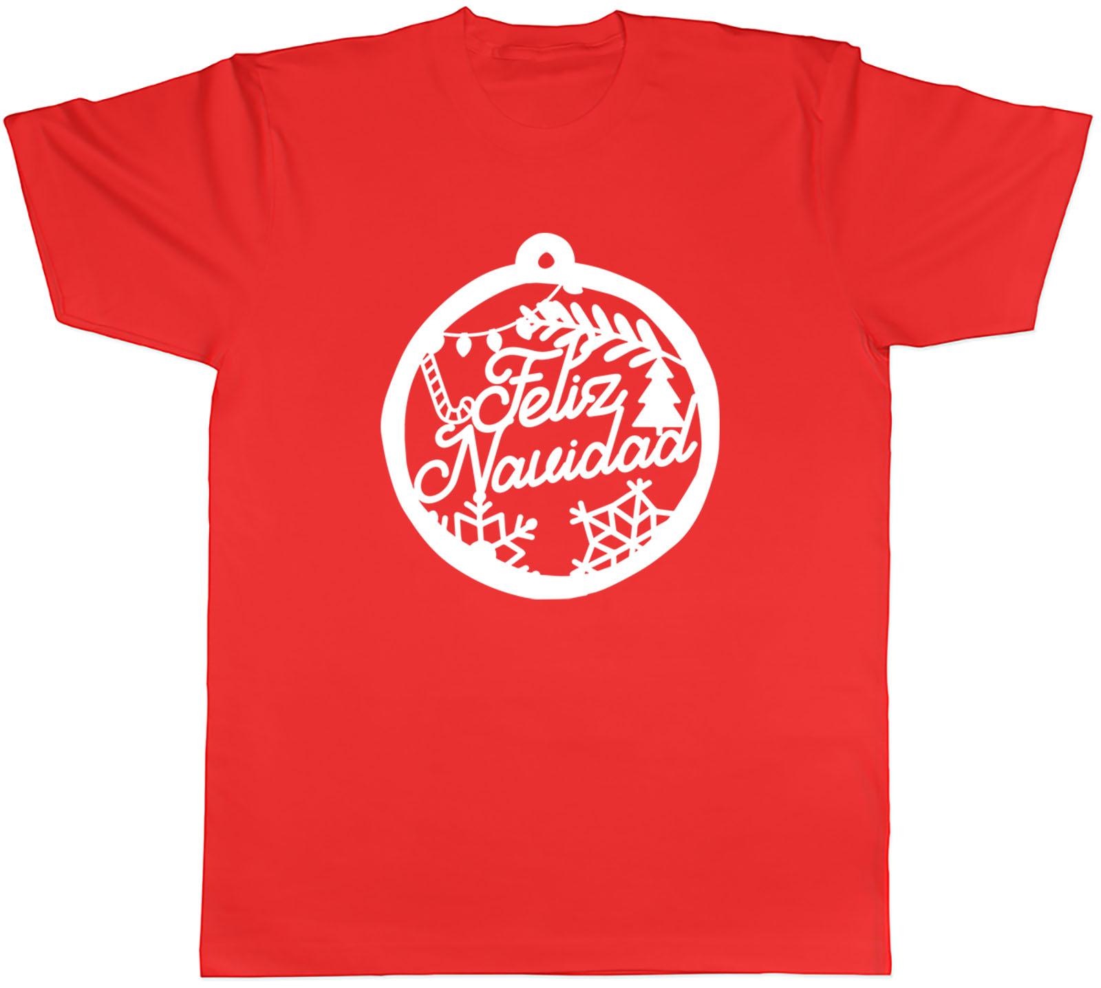 Feliz Navidad In A Christmas Ball Unisexs Unisex TShirt Tee S