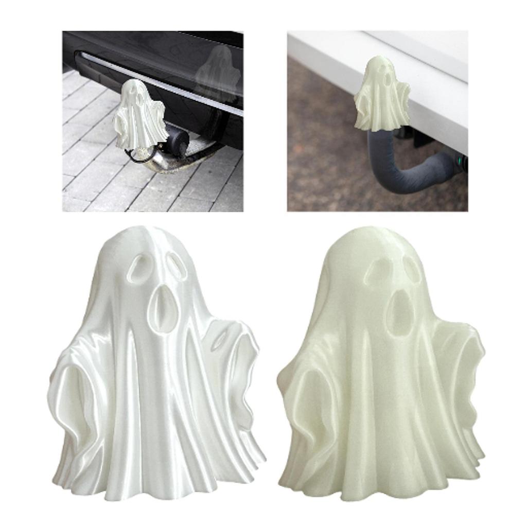 Deksel for tilhengerfeste Enkel å bruke Erstatning Halloween Spøkelse Slepekrokdeksel