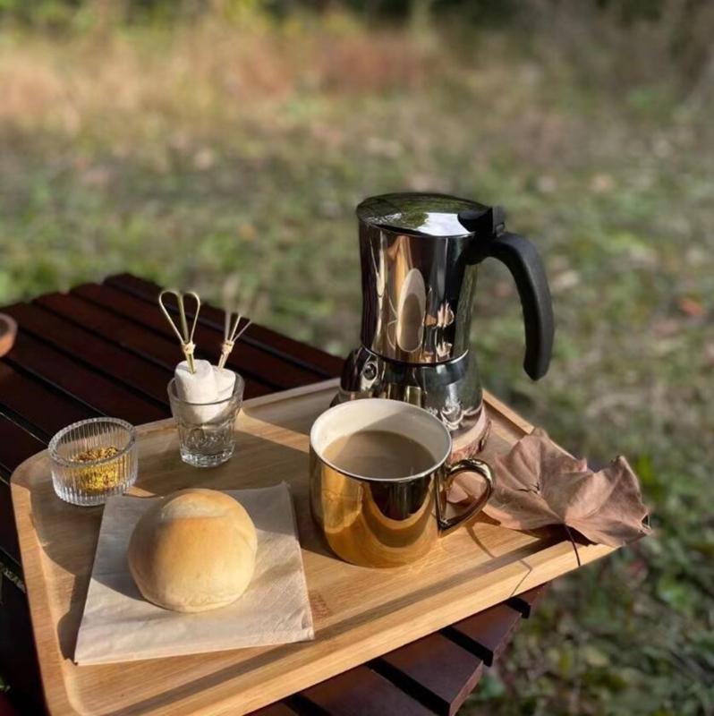 Italian Style Espressos Coffee Maker Stovetop Coffee Pots With Heat Resistant Handle For Perfect Brewing