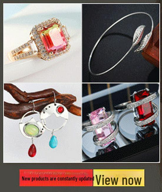 Copper-Inlaid Colored Zircon Earrings for Women - New Creative Fashion Statement Jewelry