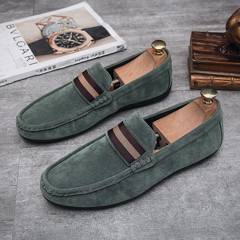 Lefu Flat Men Shoes New Men Casual Shoes Allmatch Loafer Fashion Business Office Shoe Fashion Soft Sole Social Shoe 2025