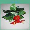 Anthurium Andraeanum Linden Artificial Plant With Silk Flowers For Home Decor And Tabletop Display
