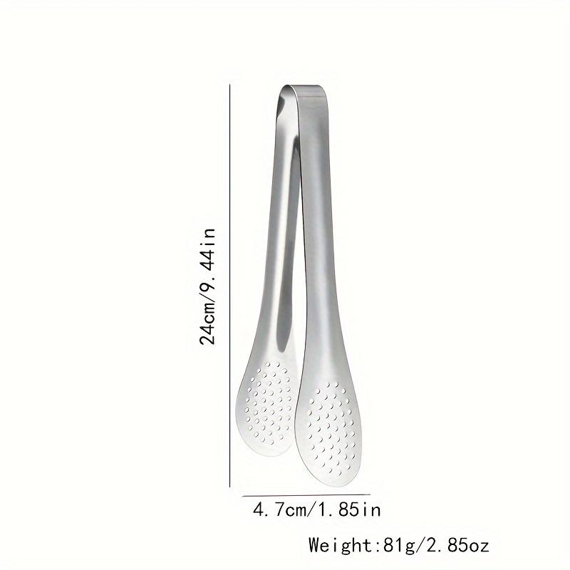 1Pcs Multifunction Stainless Steel Food Tongs Non-stick BBQ Kitchen Cooking for Cake Steak Serving Utensil Kitchen Tools
