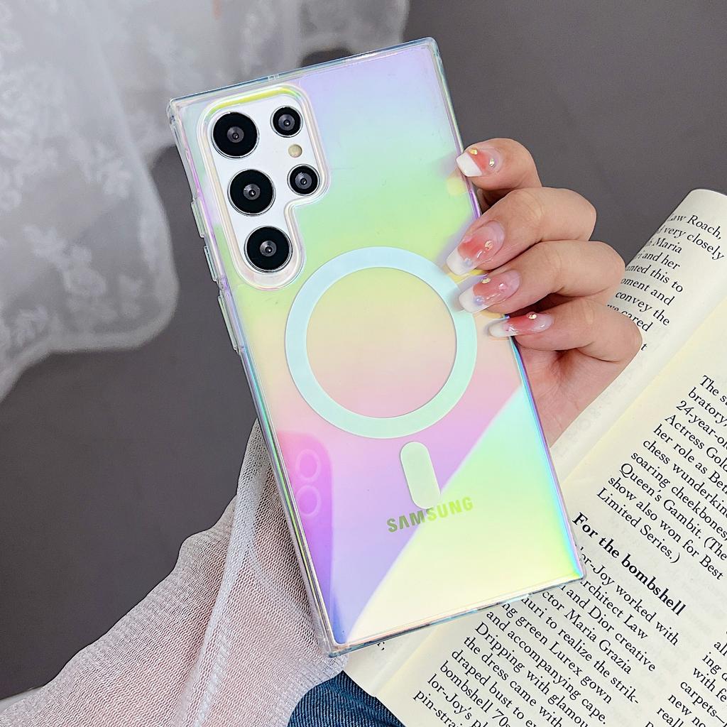 S11 Colorful Magnetic Mobile Phone Case Samsung S11ULTRA Magnetic S11 Transparent S11PLUS Trend S11FE