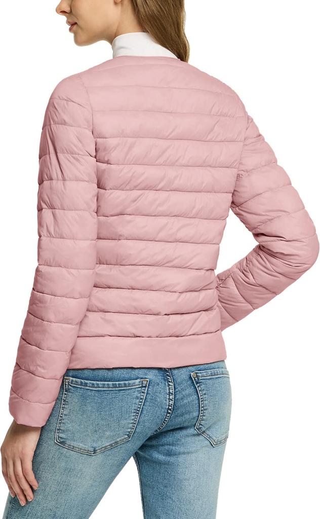 Lightweight Puffer Jacket for Women Packable Ultralight Outdoor Sports Running with Storage Plus Sizes [Tesla] [Waterproof, Warm, Windproof] Running,