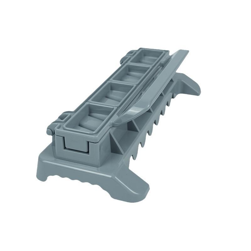 

Single Row Kebab Maker Bbq Meat Skewer Machine Kebab Press Maker Reusable Plastic Bbq Skewer Maker Kebab Preparation Bbq Tool серый