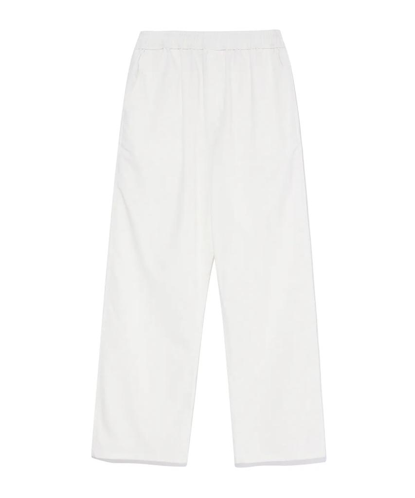 AOTT Linen Elastic Waist Wide Pants - (5 Colors)