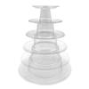 Transparent Cake Display Rack Lightweight Dessert Display Rack Macaron Tower Stand  Wedding Party