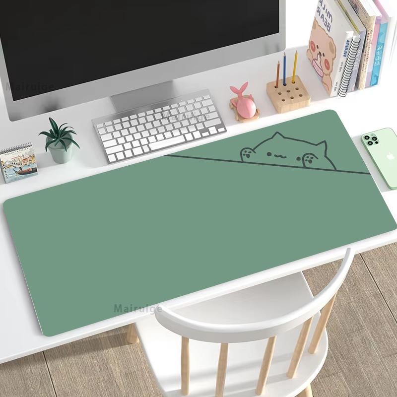 Mouse Pad Cat Gaming Accessories Keyboard Desk Gaming Mats Gamer Desk Pad Desktops Office Mouse Mat Rug Carpet for Mouse