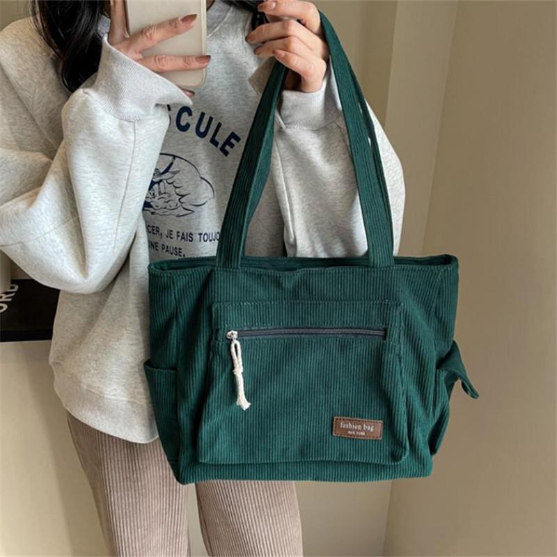 1 pièce Grand Sac à Main Élégant Sac Bandoulière pour Femmes Polyvalent Usage Quotidien Sacs à Main, Sac Cabas de Travail Shopping avec Poche Latérale
